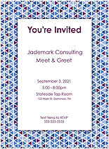 Colorful Impressions Invitation D2324U-V